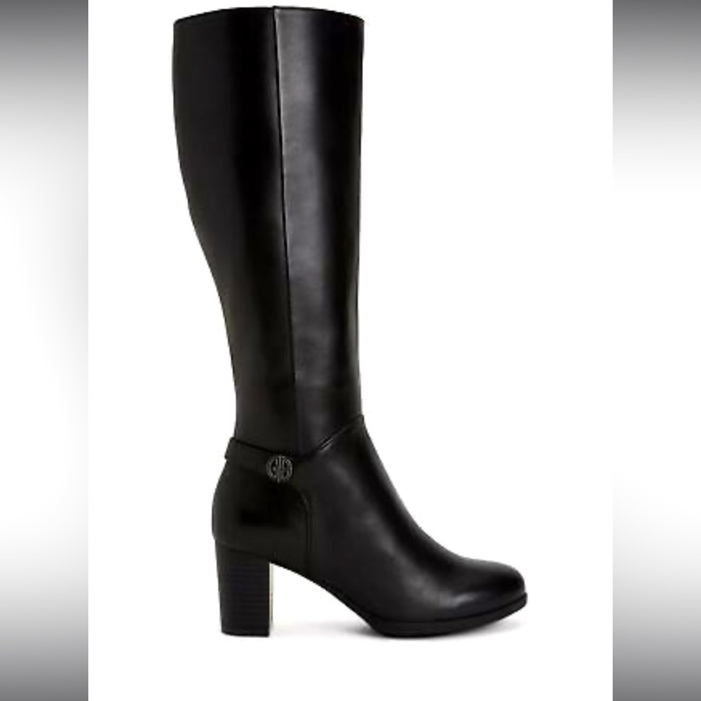 Women’s Boots Genuine Leather Size 9 Wide Calf Giani Bernini Adonnys Memory-Foam - Picture 2 of 5
